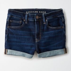 American Eagle Outfitters High Rise 360 Super Stretch. Dark Blue. Size: 0